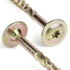 a close-up of a screw