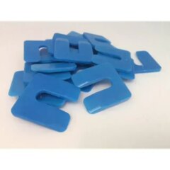Uitvulplaatjes 4 mm 50x50mm 50 stuks 3 uitvulplaatjes