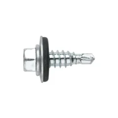 a close up of a screw