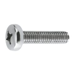 a close-up of a screw