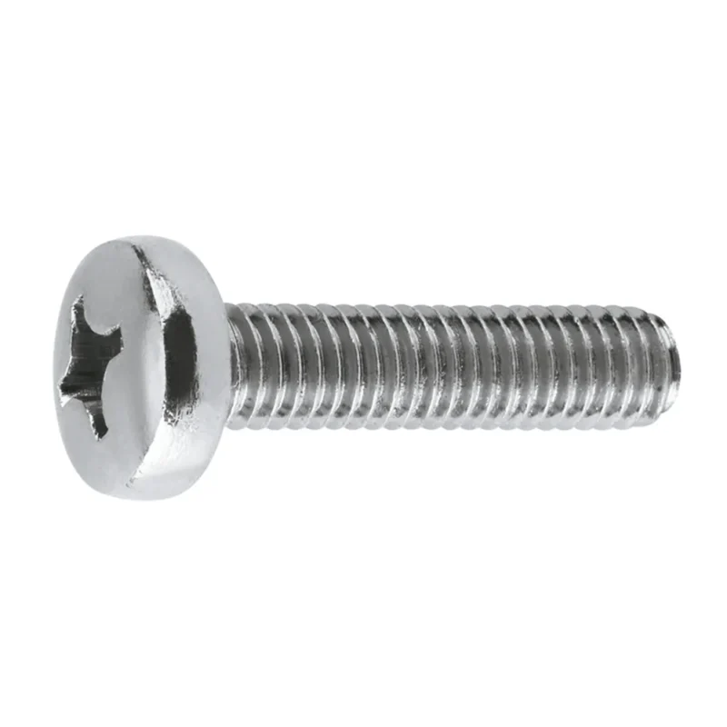 Cilinderkop Schroef DIN-7985 verzinkt 4.8 M3 Blister M03X006 1 Cilinderkop schroef M3