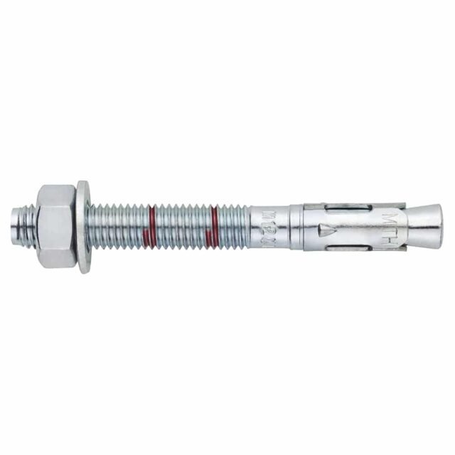 a close-up of a bolt