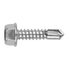 a close up of a screw