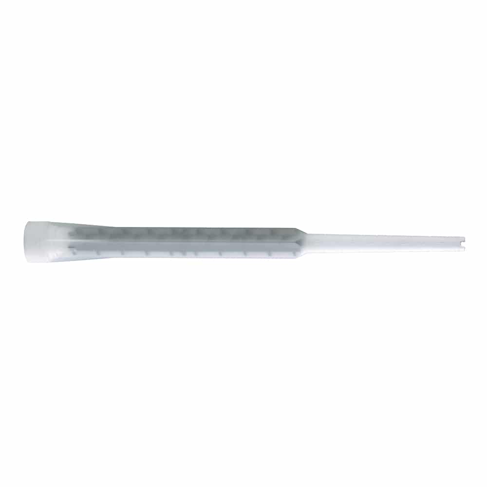 Kitspuit mixer nozzle CANULA-385 1 a close-up of a white object