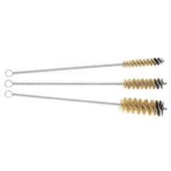 a group of brushes on a white background