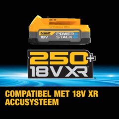 18 V XR Accu systeem powerstack
