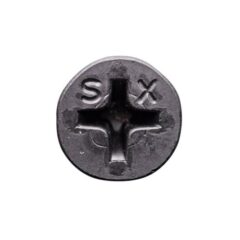 a close up of a screw