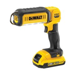 a yellow and black cordless drill