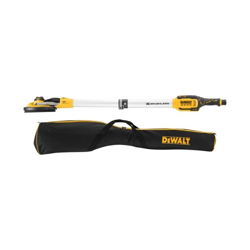 DeWALT DCE800NB-XJ Langnek Schuurmachine Telescopisch 18V 225 mm 3 a power tool with a bag
