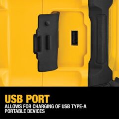 close up of a yellow and black device