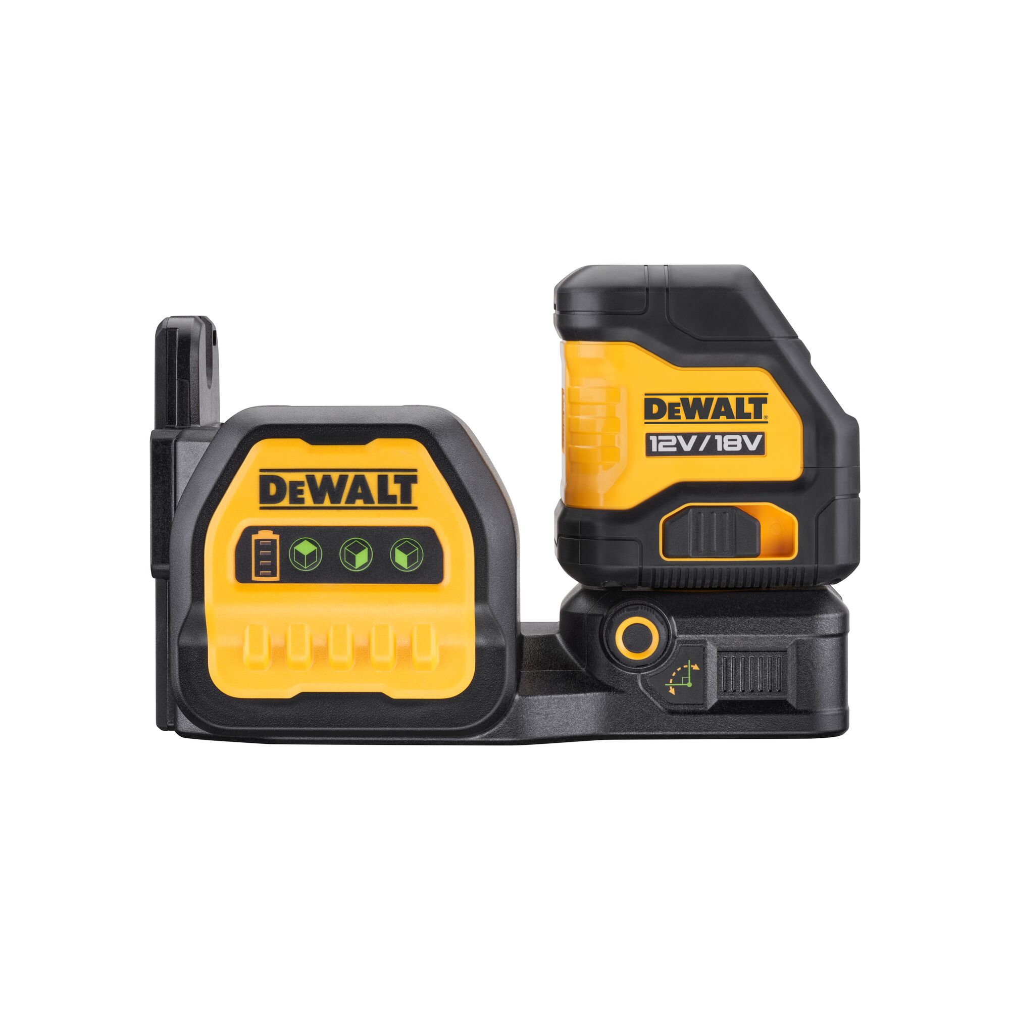 DEWALT Multivoltage 12V18V Kruislijnlaser - Groen - naakt 3 DEWALT Multivoltage 12V18V Kruislijnlaser - Groen - naakt - Afbeelding 3