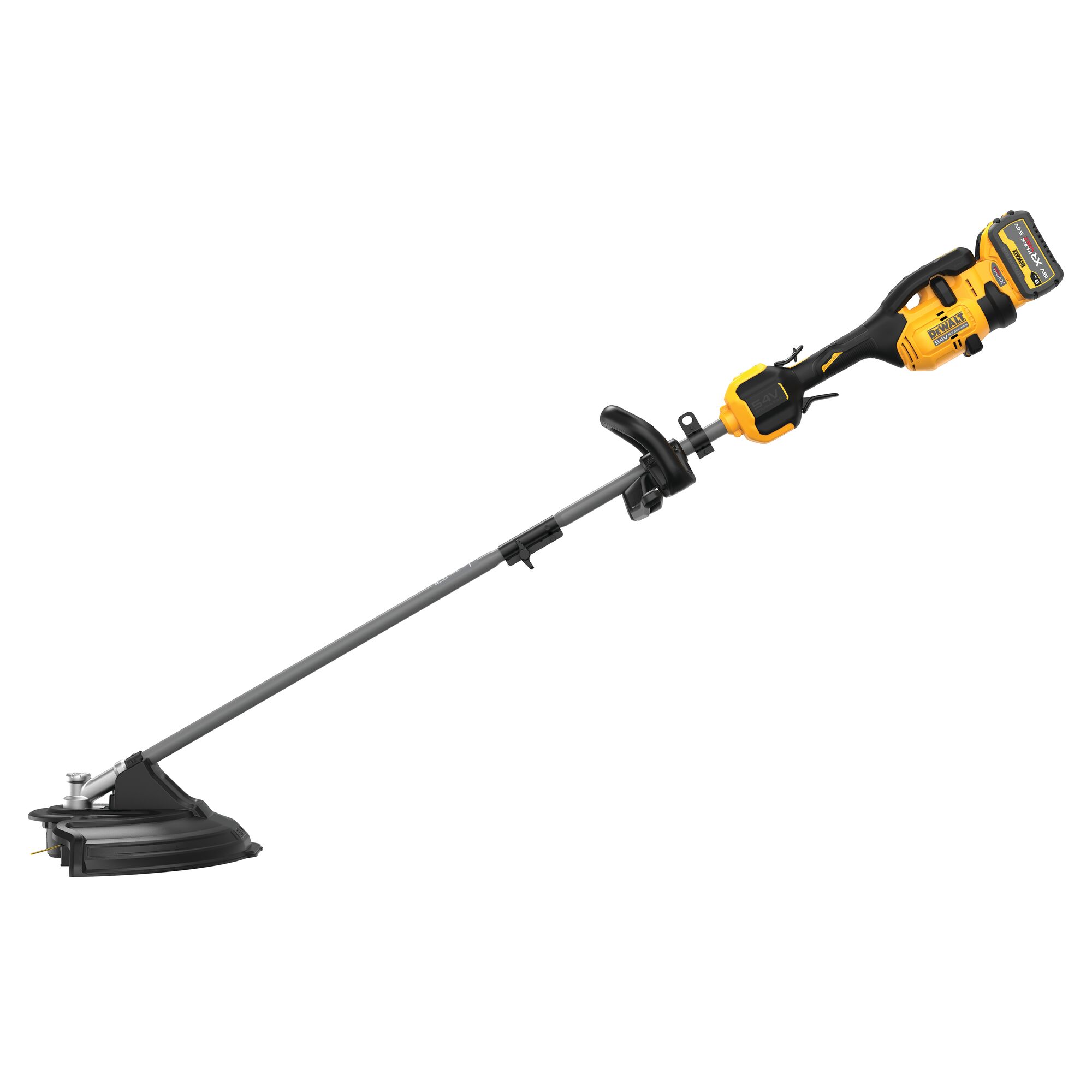 DEWALT 54V XR FLEXVOLT Split boom grastrimmer (met 9.0Ah accu en lader) 2 DEWALT 54V XR FLEXVOLT Split boom grastrimmer (met 9.0Ah accu en lader) - Afbeelding 2