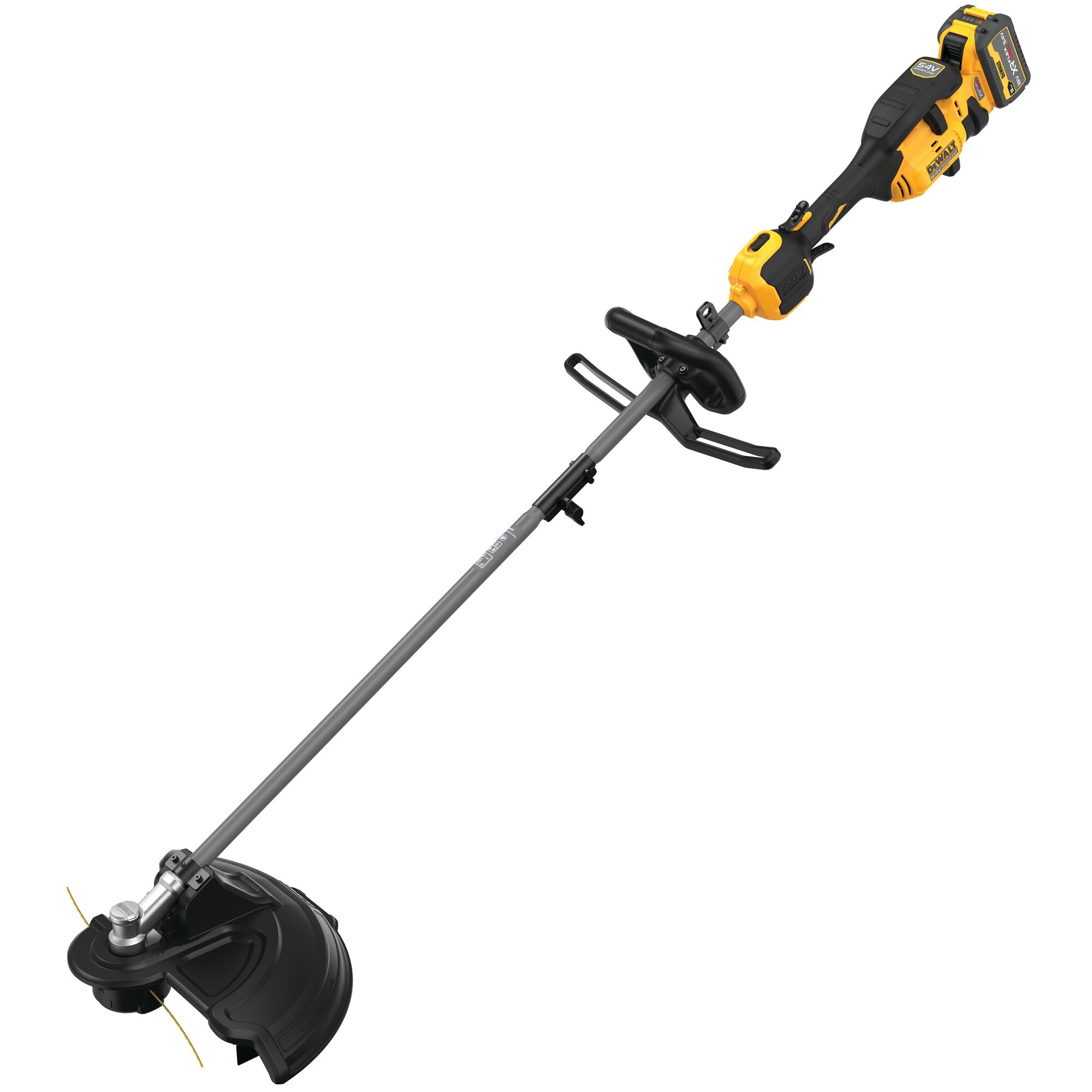DEWALT 54V XR FLEXVOLT Split boom grastrimmer (met 9.0Ah accu en lader) 3 DEWALT 54V XR FLEXVOLT Split boom grastrimmer (met 9.0Ah accu en lader) - Afbeelding 3