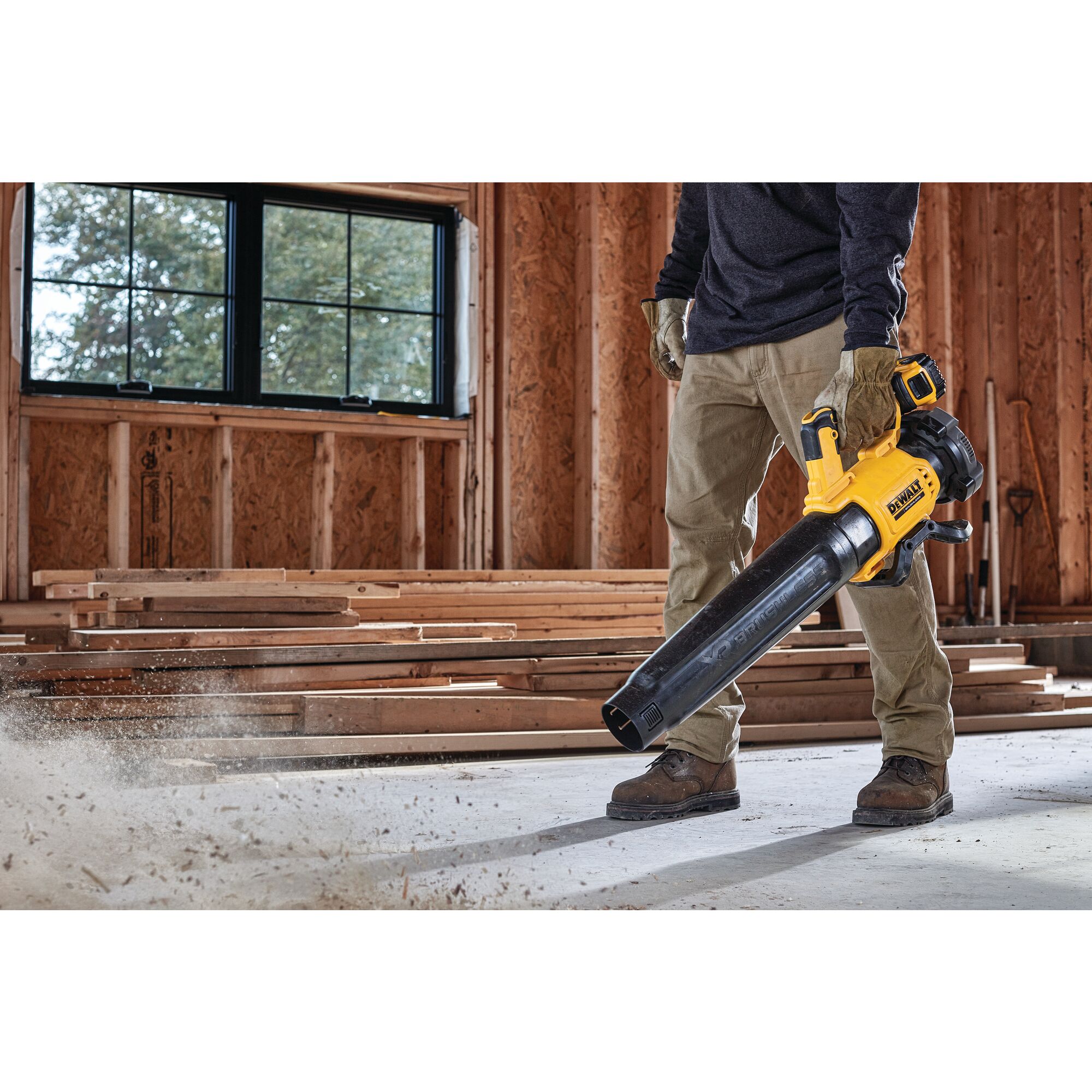 DEWALT 18V XR Axiale Bladblazer (zonder accu en lader) 3 DEWALT 18V XR Axiale Bladblazer (zonder accu en lader) - Afbeelding 3