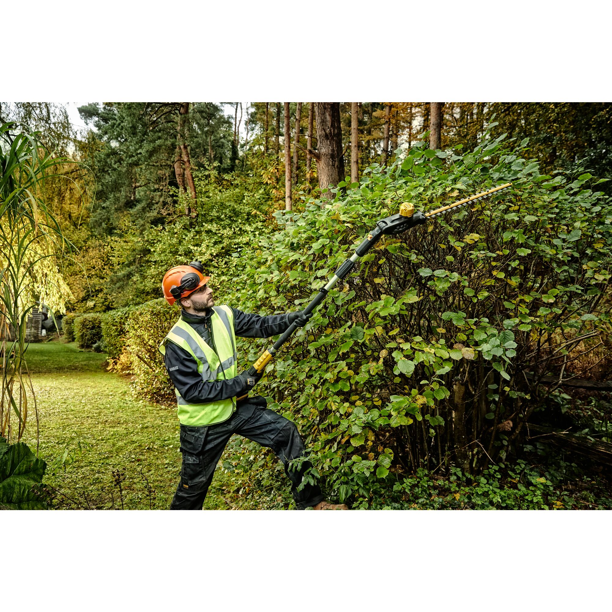 DEWALT 18V XR Heggenschaar op steel 55cm (met 5.0Ah accu en lader) 8 DEWALT 18V XR Heggenschaar op steel 55cm (met 5.0Ah accu en lader) - Afbeelding 8