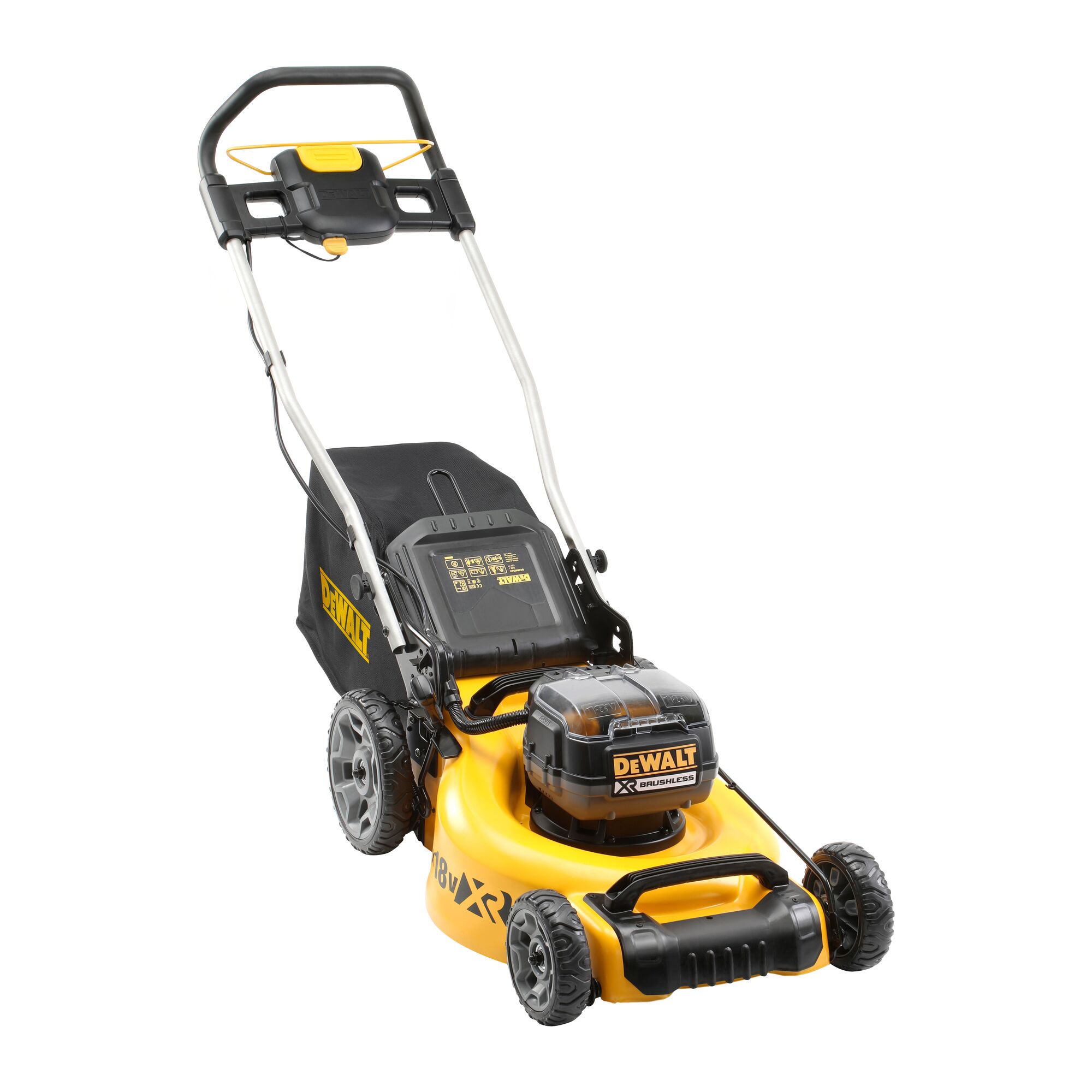 DEWALT 36V (2x18V XR) 5.0Ah 48cm Brushless Grasmaaier 2 DEWALT 36V (2x18V XR) 5.0Ah 48cm Brushless Grasmaaier - Afbeelding 2