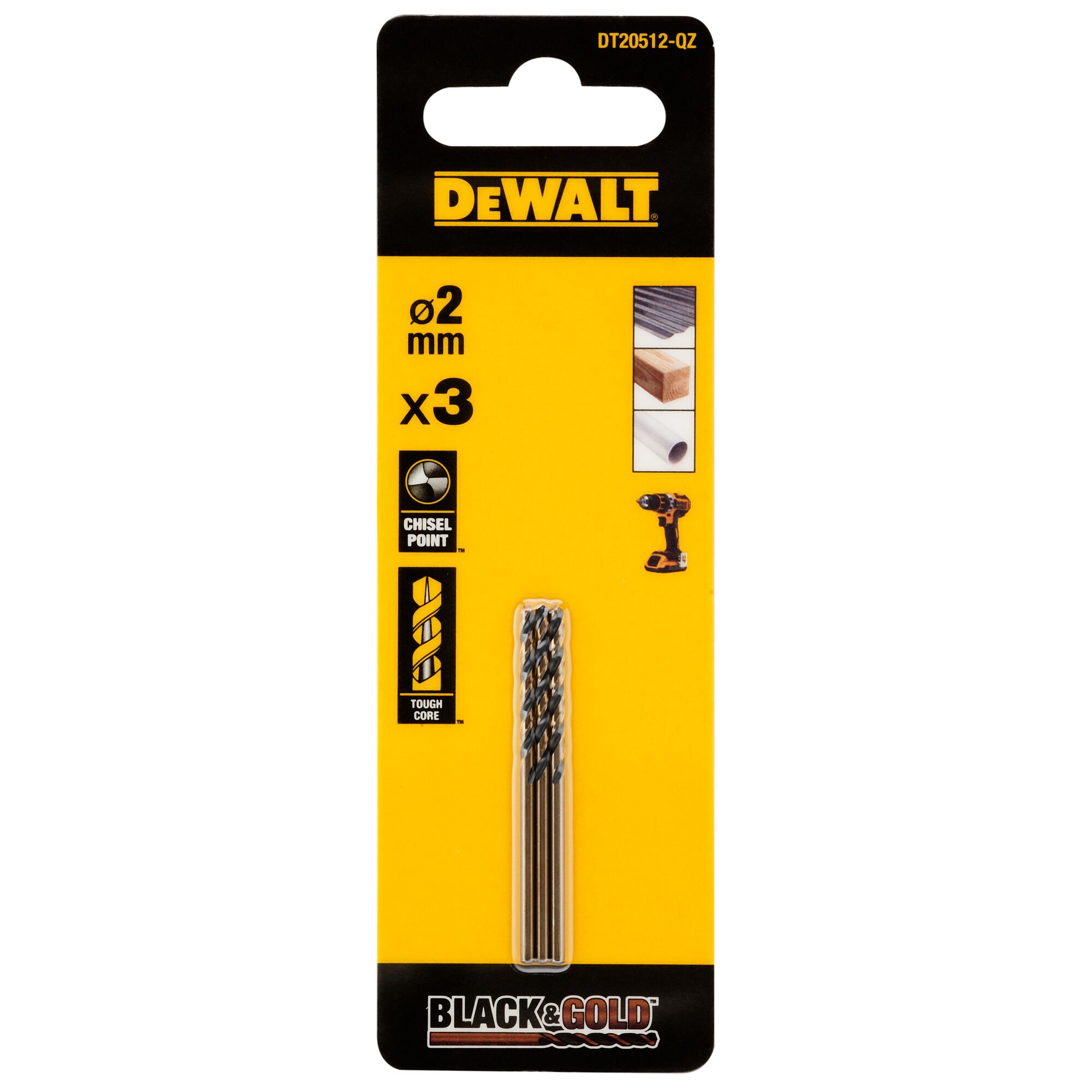 Black & Gold 2mm 2 Black & Gold 2mm - Afbeelding 2