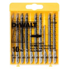 Cassette, 10-delig, decoupeerzaagbladen voor hout 8 Ecomm Large DT2290 P1