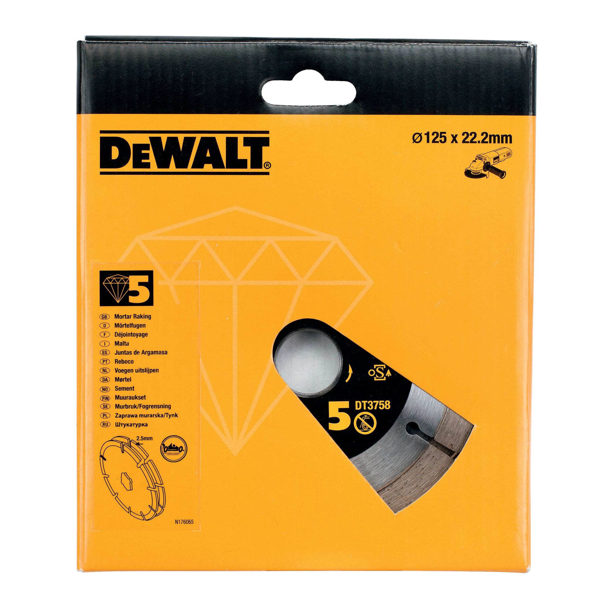 Diamantvoegenfrees EXTREME 125mm 2 Diamantvoegenfrees EXTREME 125mm - Afbeelding 2
