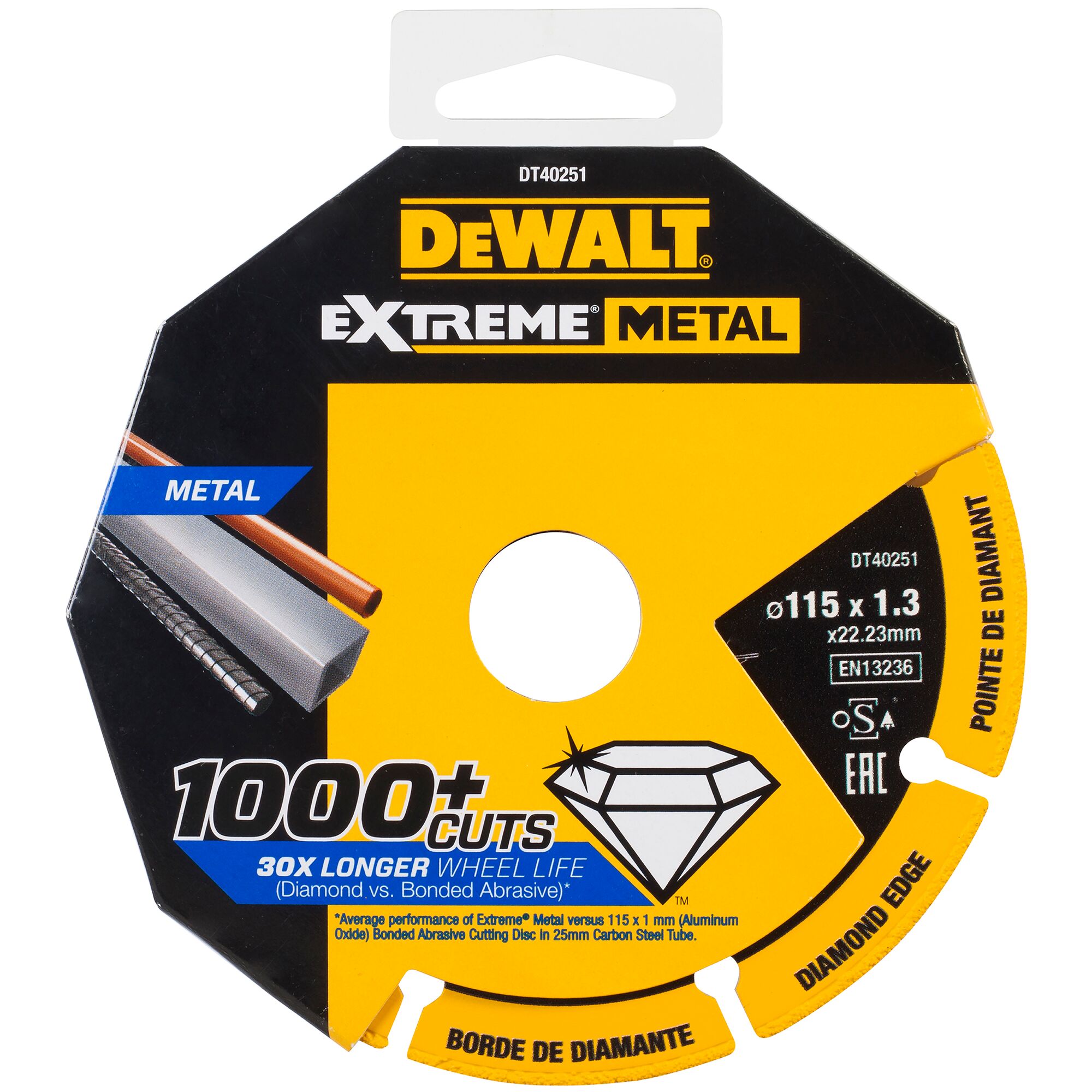 EXTREME METAL doorslijpschijf metaal 115x22.23x1.3mm 3 EXTREME METAL doorslijpschijf metaal 115x22.23x1.3mm - Afbeelding 3