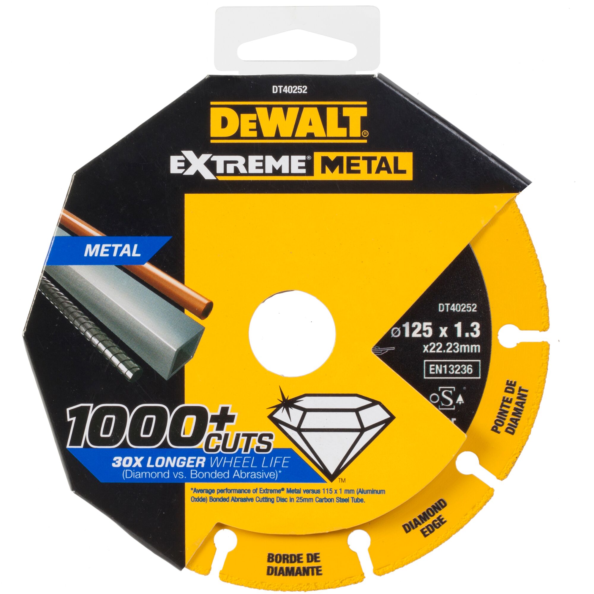 EXTREME METAL doorslijpschijf metaal 125x22.23x1.3mm 8 EXTREME METAL doorslijpschijf metaal 125x22.23x1.3mm - Afbeelding 8