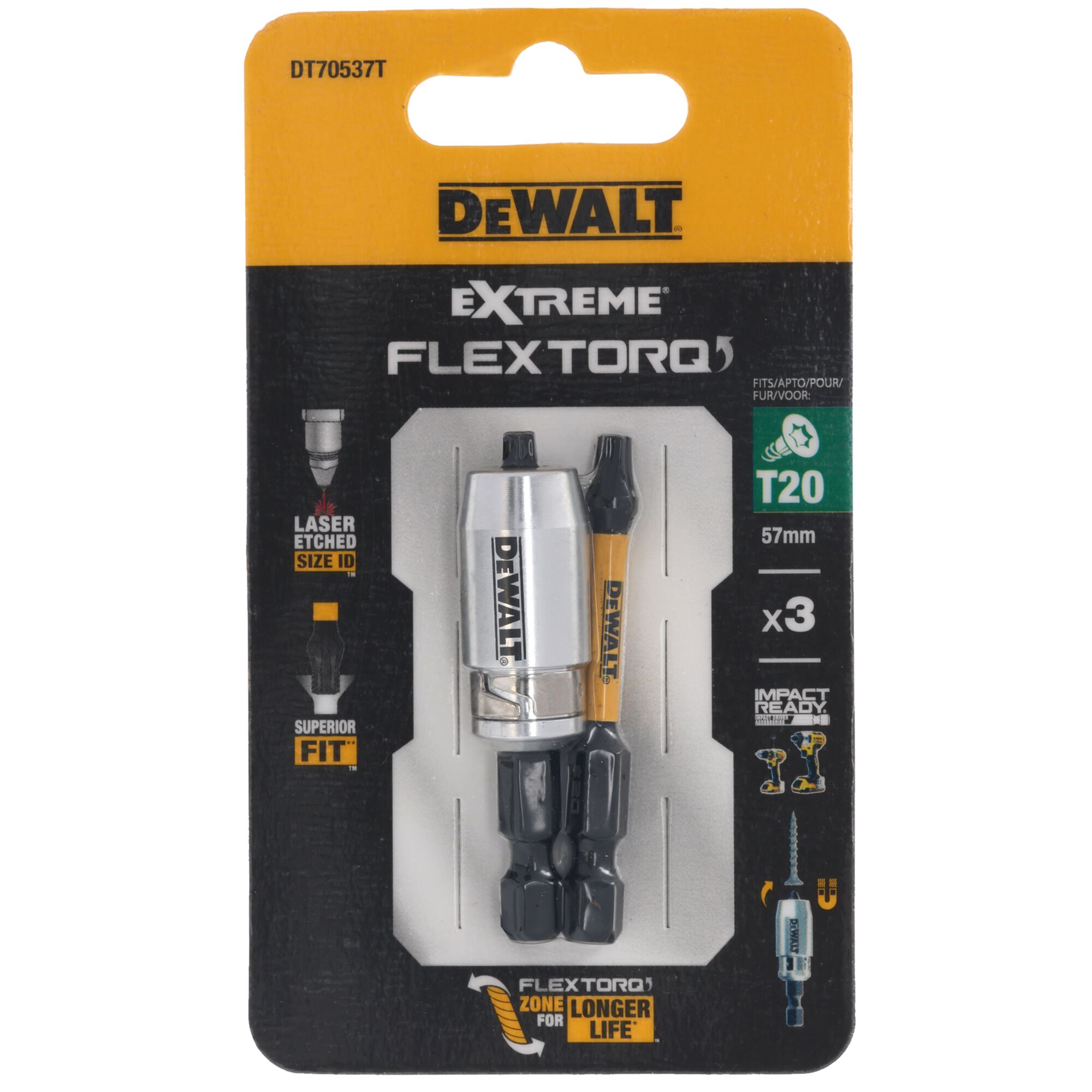 IMPACT Torsion 2xT20 50mm + 1"MagLock 7 IMPACT Torsion 2xT20 50mm + 1"MagLock - Afbeelding 7
