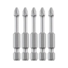 50mm torsion pozidriv schroefbit met extra grip ribben, Pz3