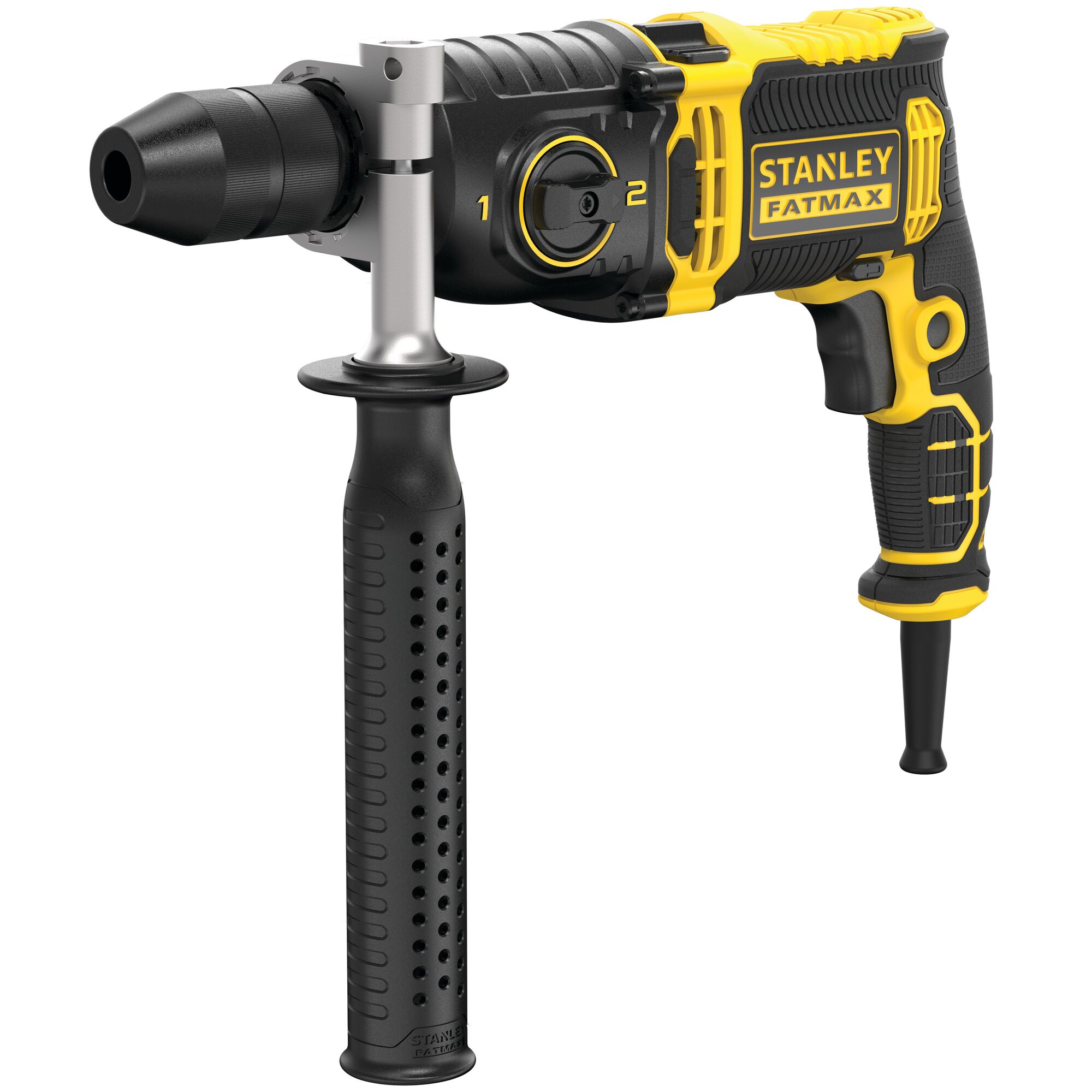 STANLEY FATMAX 1100W Klopboormachine met 2 Snelheden in koffer 1 STANLEY FATMAX 1100W Klopboormachine met 2 Snelheden in koffer