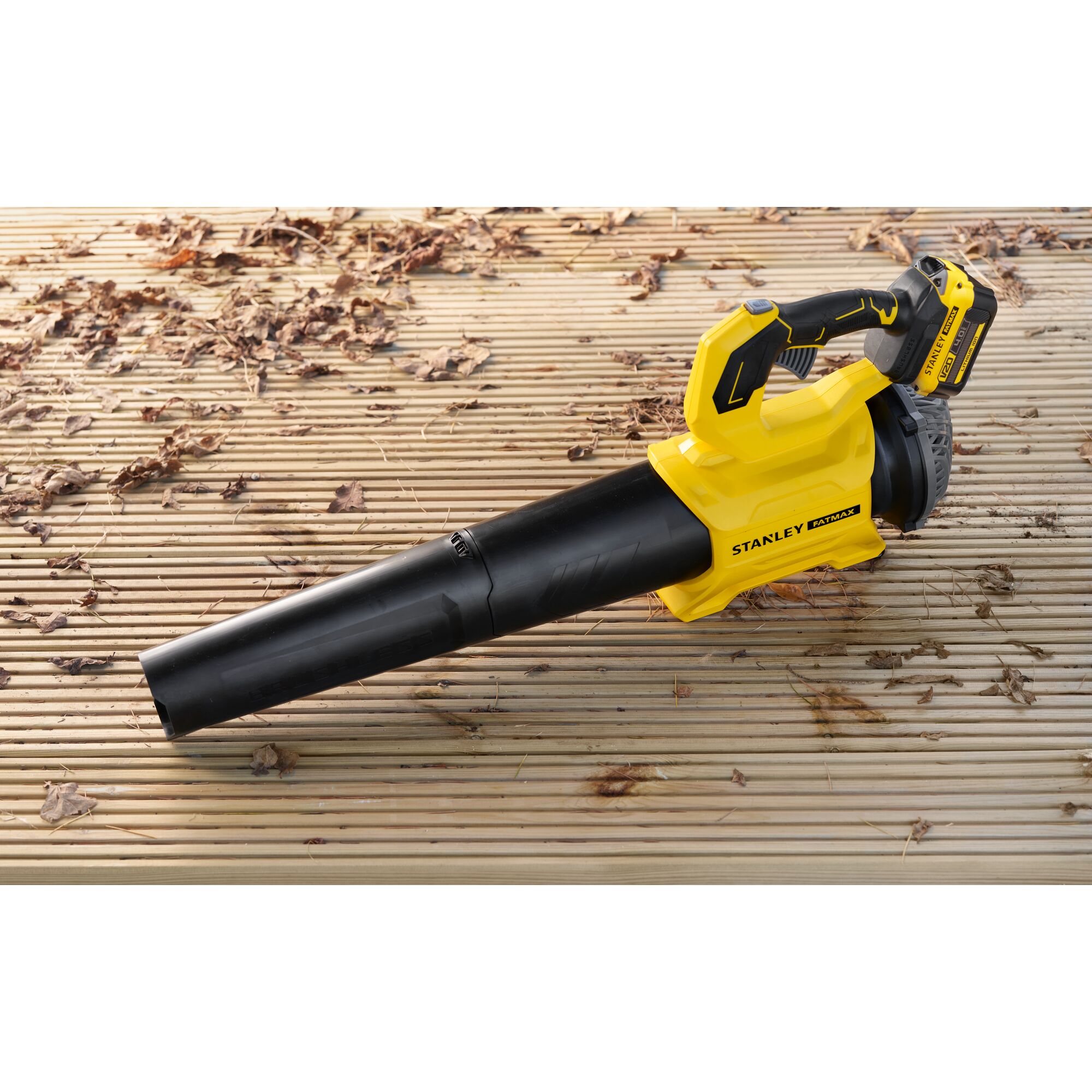 STANLEY FATMAX V20 18V Brushless bladblazer (met 4.0Ah accu en lader) 3 STANLEY FATMAX V20 18V Brushless bladblazer (met 4.0Ah accu en lader) - Afbeelding 3