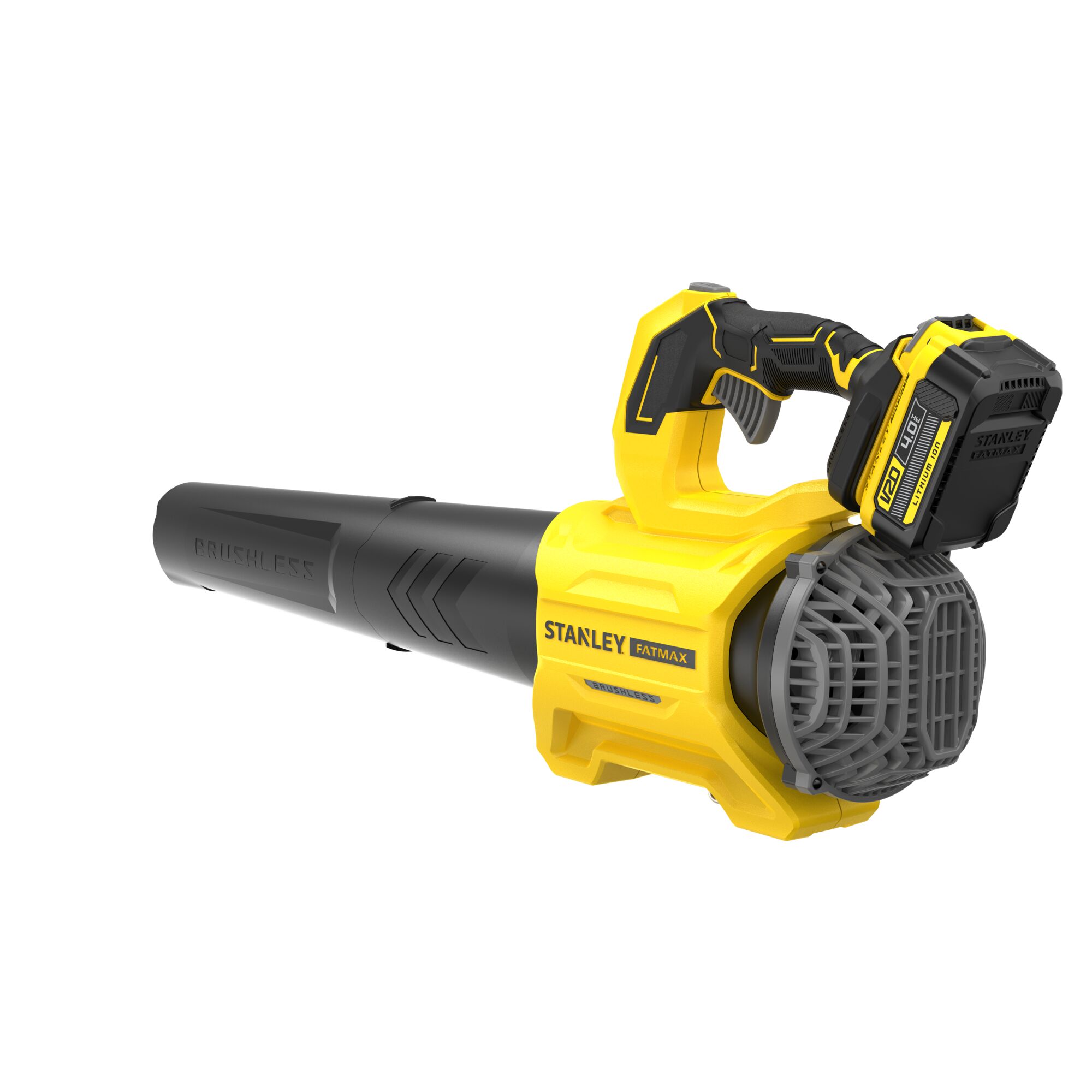 STANLEY FATMAX V20 18V Brushless bladblazer (met 4.0Ah accu en lader) 7 STANLEY FATMAX V20 18V Brushless bladblazer (met 4.0Ah accu en lader) - Afbeelding 7