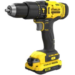 STANLEY FATMAX V20 18V Schroef-/klopboormachine in koffer (met 2x 1.5Ah accu en lader)