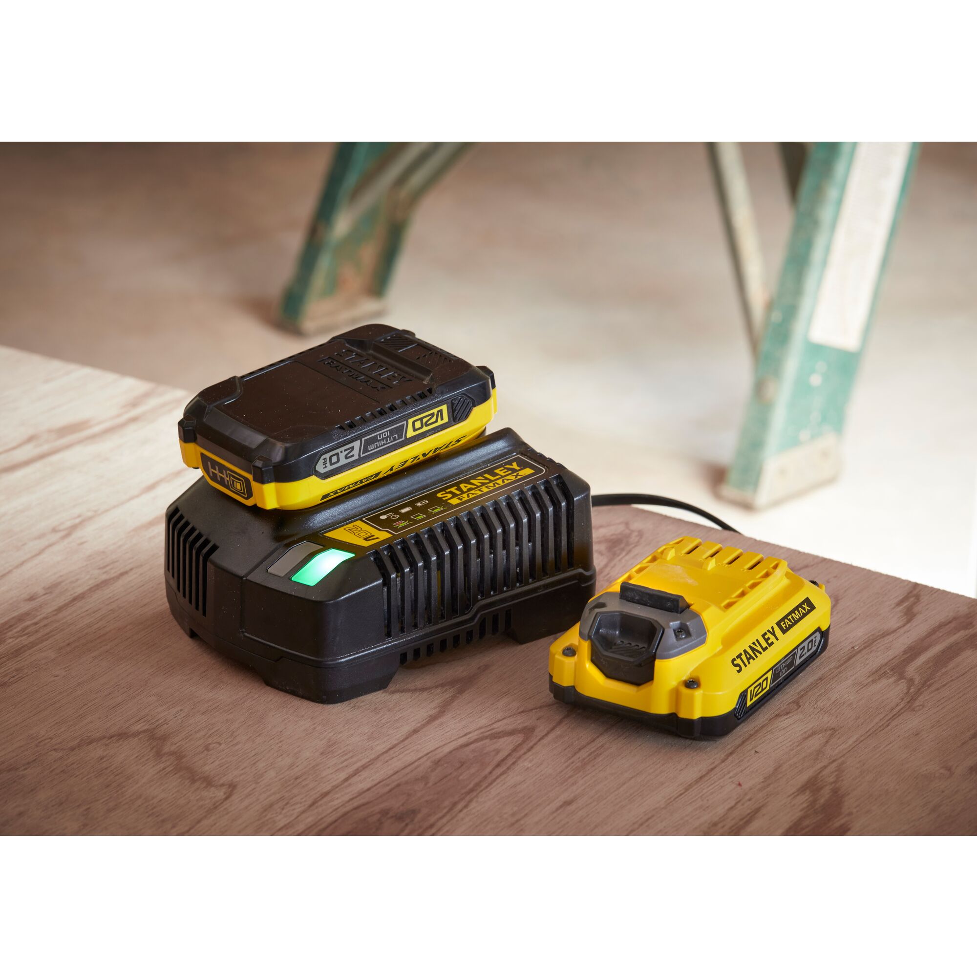 STANLEY FATMAX V20 18V Brushless Schroef-/boormachine in koffer (met 2x 2.0Ah accu en lader) 10 STANLEY FATMAX V20 18V Brushless Schroef-/boormachine in koffer (met 2x 2.0Ah accu en lader) - Afbeelding 10