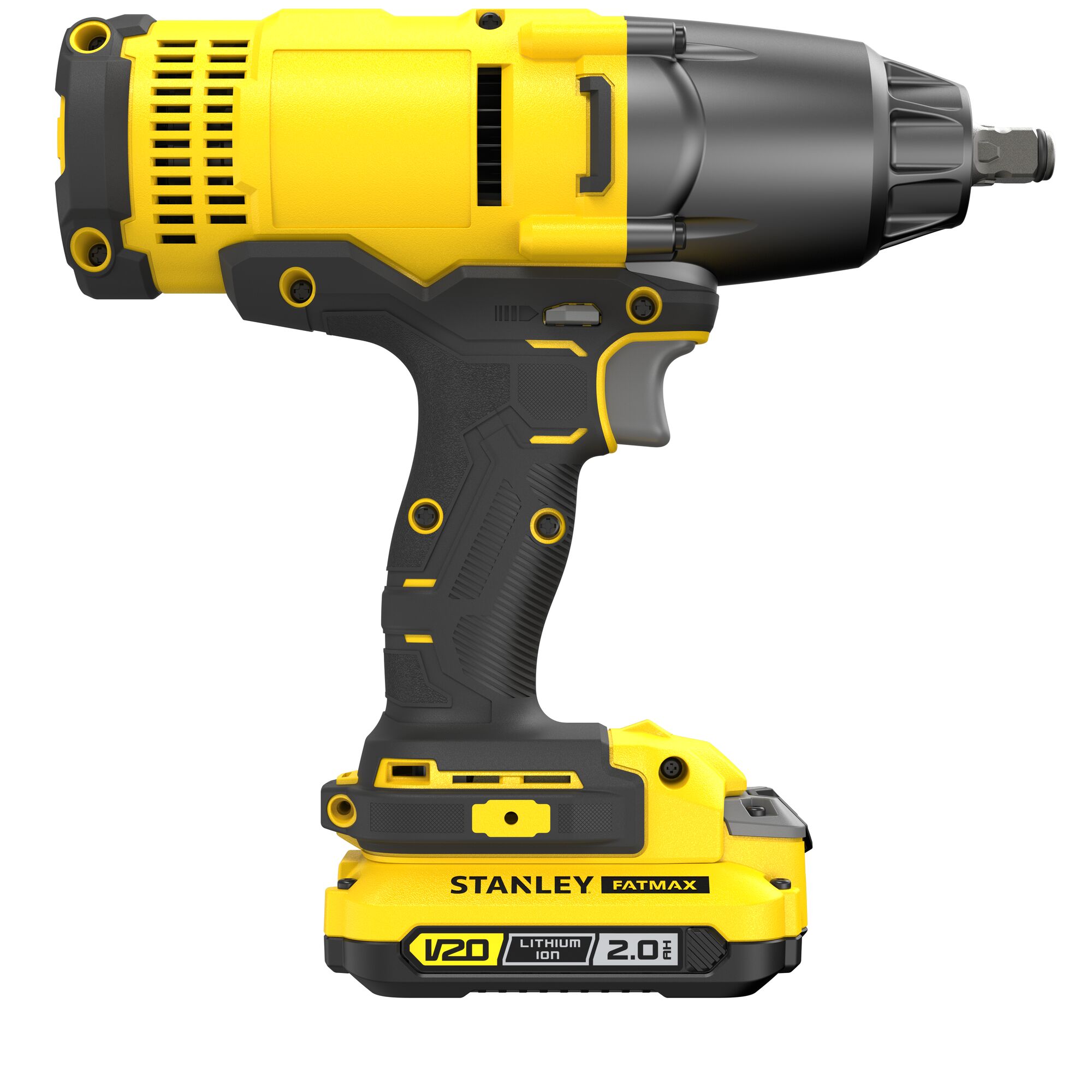 STANLEY FATMAX V20 18V Slagmoersleutel (zonder accu en lader) 4 STANLEY FATMAX V20 18V Slagmoersleutel (zonder accu en lader) - Afbeelding 4