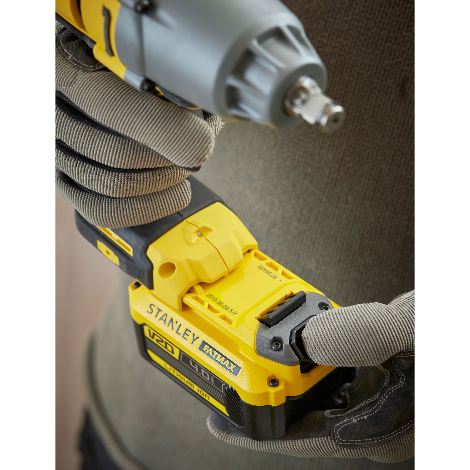 STANLEY FATMAX V20 18V Slagmoersleutel (zonder accu en lader) 9 STANLEY FATMAX V20 18V Slagmoersleutel (zonder accu en lader) - Afbeelding 9