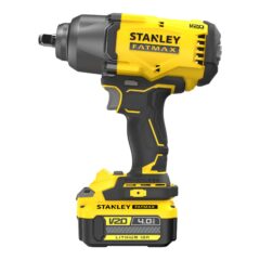 STANLEY FATMAX V20 18V Brushless Slagmoersleutel (met 4.0Ah accu en lader) 11 STANLEY FATMAX V20 18V Brushless Slagmoersleutel (met 4.0Ah accu en lader) - Afbeelding 2