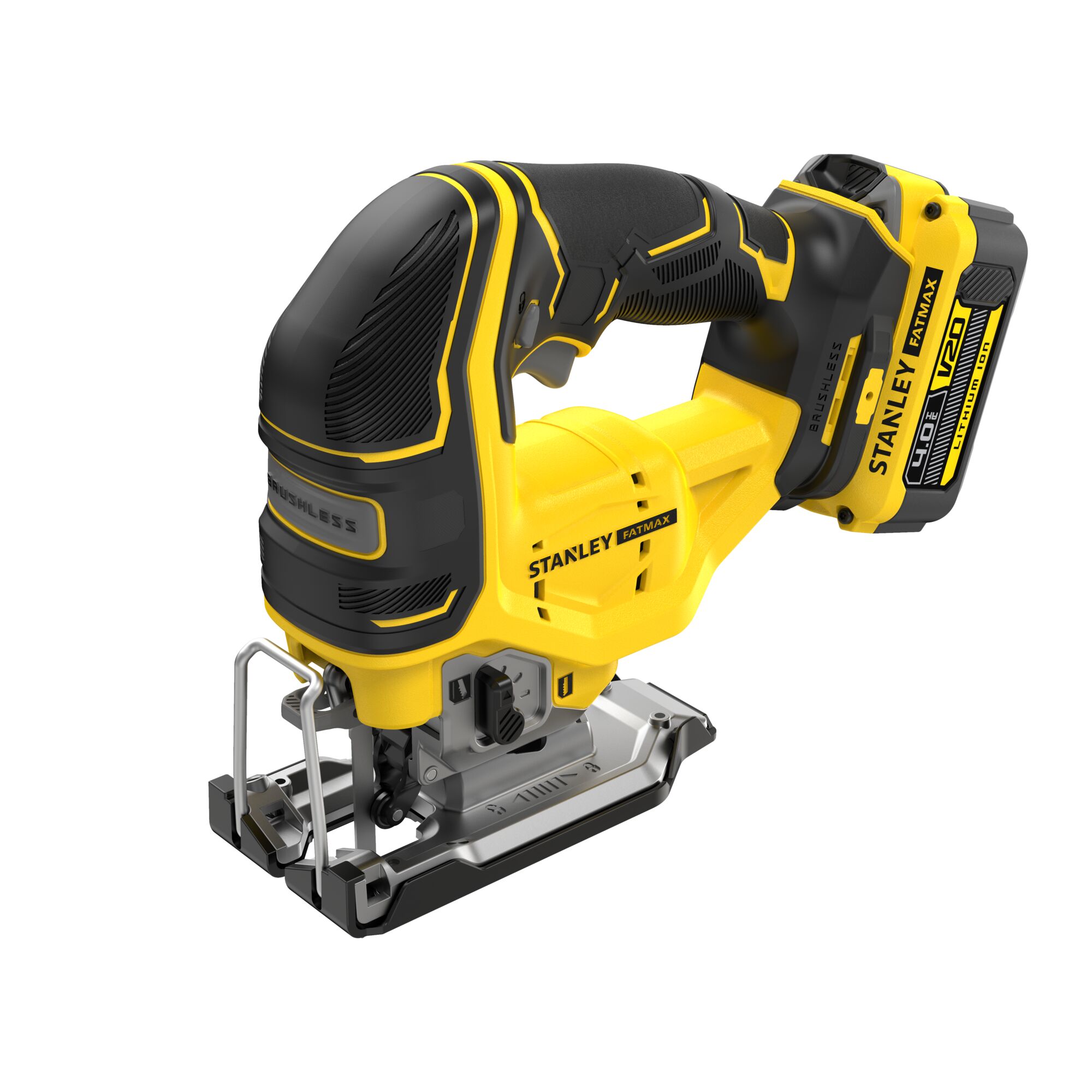 STANLEY FATMAX V20 18V 2x4.0Ah BL Pendeldecoupeerzaag 3 STANLEY FATMAX V20 18V 2x4.0Ah BL Pendeldecoupeerzaag - Afbeelding 3