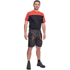 03040003 EMERTON T shirt 03100003 EMERTON shorts black model CERVA UNOR 2019 41840.tif