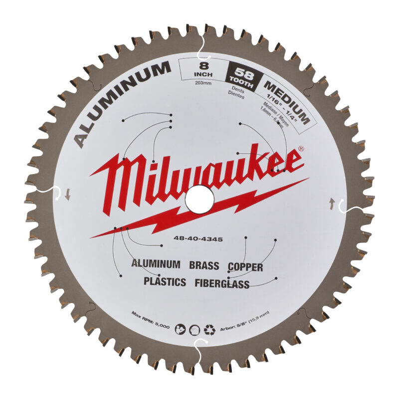 Milwaukee CSB P Alu 203 x 5/8 x 2.4 x 58 1 Milwaukee CSB P Alu 203 x 5/8 x 2.4 x 58