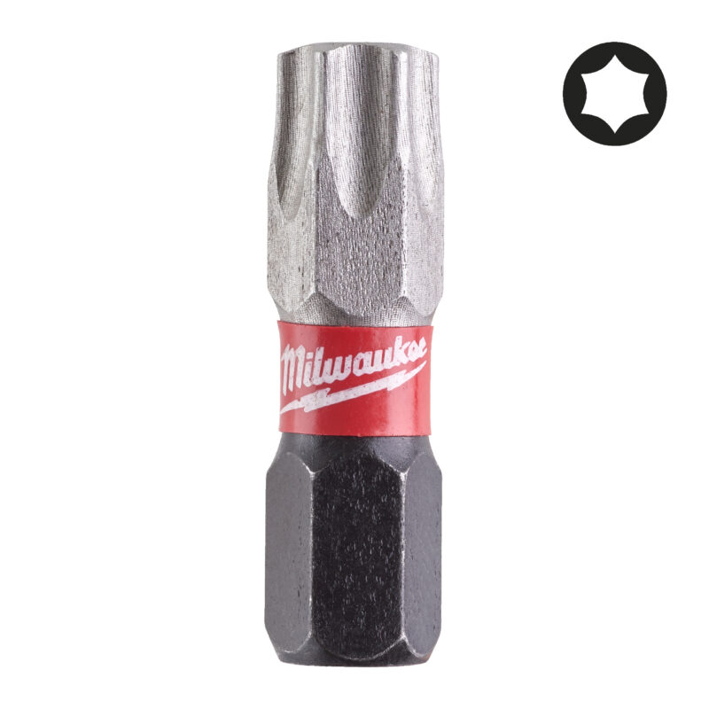Milwaukee CD Shockwave IR TX 40 x 25 mm (25-delig) - 10 stuks. 1 Milwaukee CD Shockwave IR TX 40 x 25 mm (25-delig) - 10 stuks.