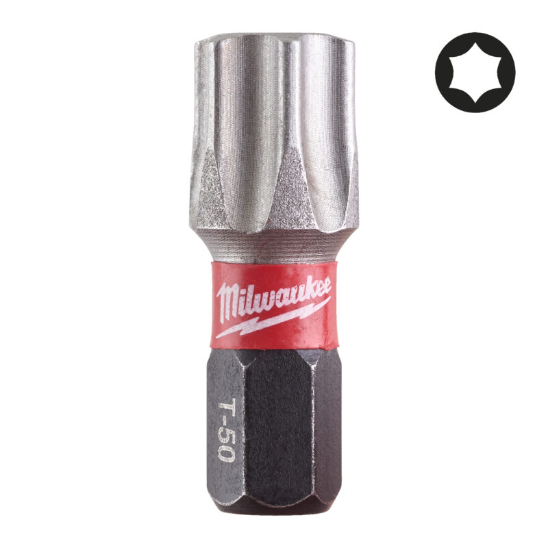 Milwaukee CD Shockwave IR TX 50 x 25 mm (25-delig) - 10 stuks. 1 Milwaukee CD Shockwave IR TX 50 x 25 mm (25-delig) - 10 stuks.