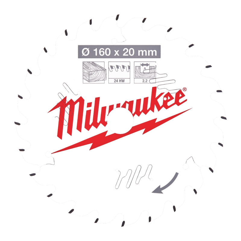 Milwaukee CSB P W 160 x 20 x 2.2 x 24ATB 1 Milwaukee CSB P W 160 x 20 x 2.2 x 24ATB