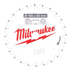 Milwaukee CSB P W 165 x 20 x 1.6 x 24ATB