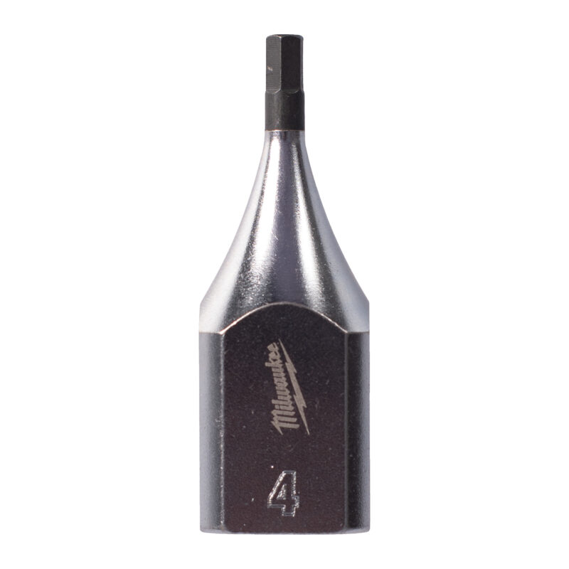 Milwaukee Dop 1/2˝ FOUR FLAT™ Hex 4 mm 1 Milwaukee Dop 1/2˝ FOUR FLAT™ Hex 4 mm