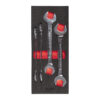 Milwaukee Foam inlay steeksleutelset (4-delig)