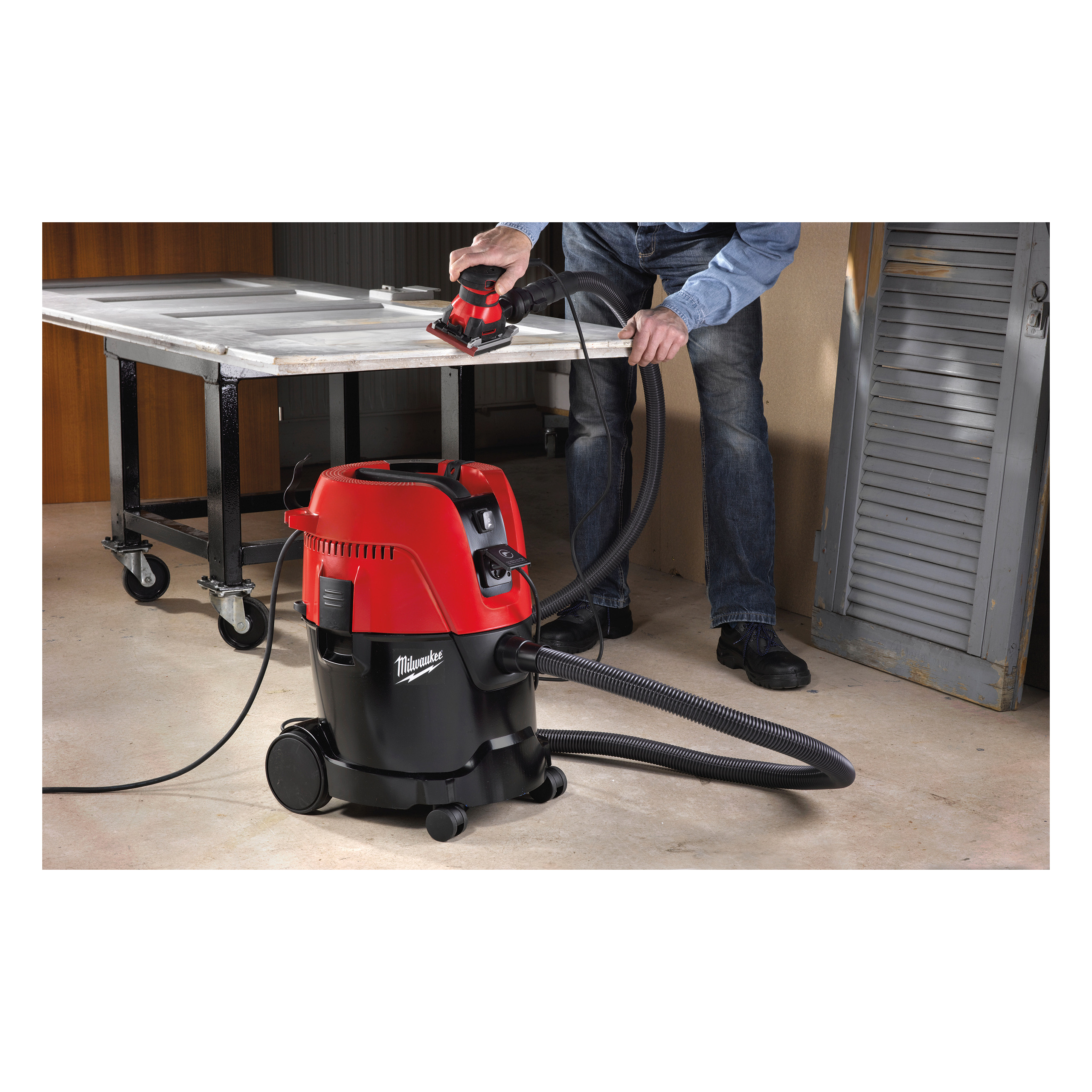 Milwaukee 25 liter L-klasse stofzuiger 1 Milwaukee 25 liter L-klasse stofzuiger