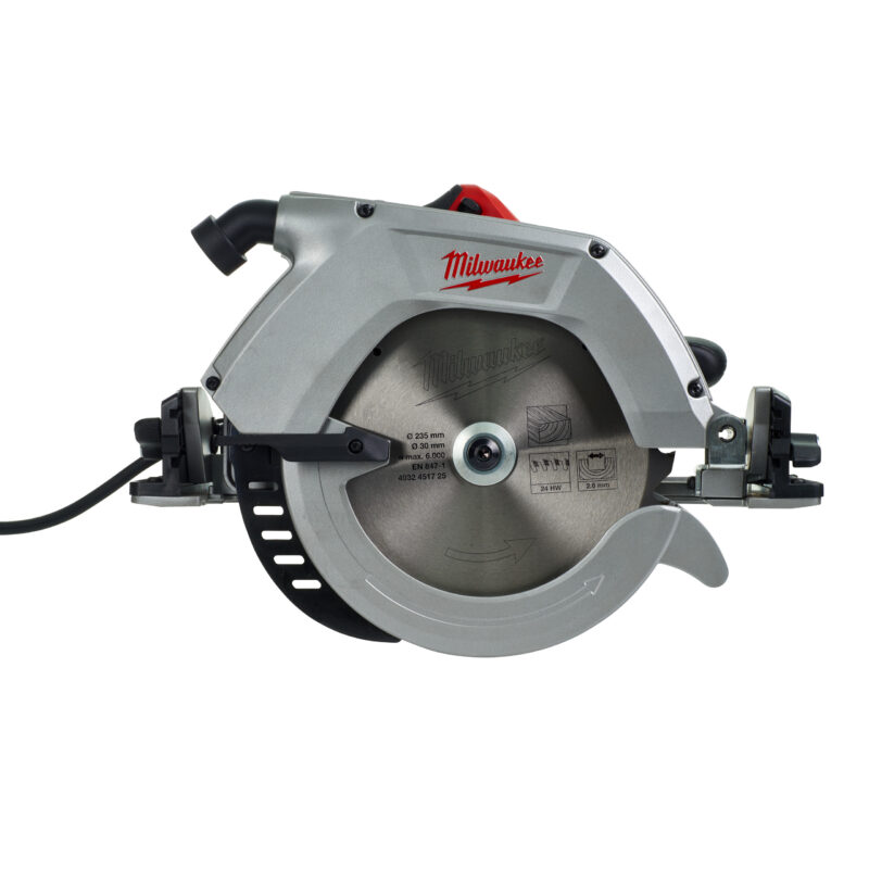 Milwaukee 235 mm cirkelzaagmachine 1 Milwaukee 235 mm cirkelzaagmachine