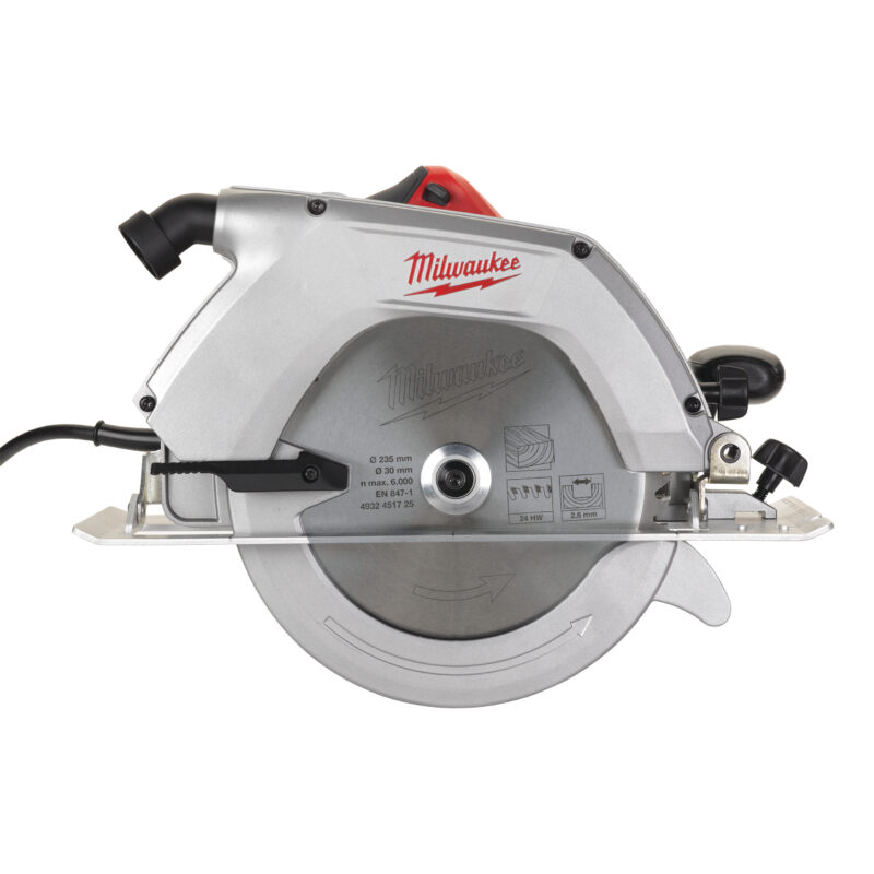 Milwaukee 235 mm cirkelzaagmachine 1 Milwaukee 235 mm cirkelzaagmachine