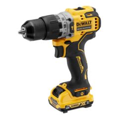 DEWALT Borstelloze Schroef-Klopboormachine 12V XR (in TSTAK koffer, met 2x 2.0 Ah accu en XR lader)