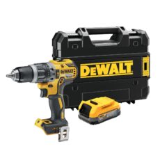 DEWALT Borstelloze Schroef-Klopboormachine 18V XR (in TSTAK koffer, met 1x 1.7 Ah POWERSTACK accu, zonder lader)