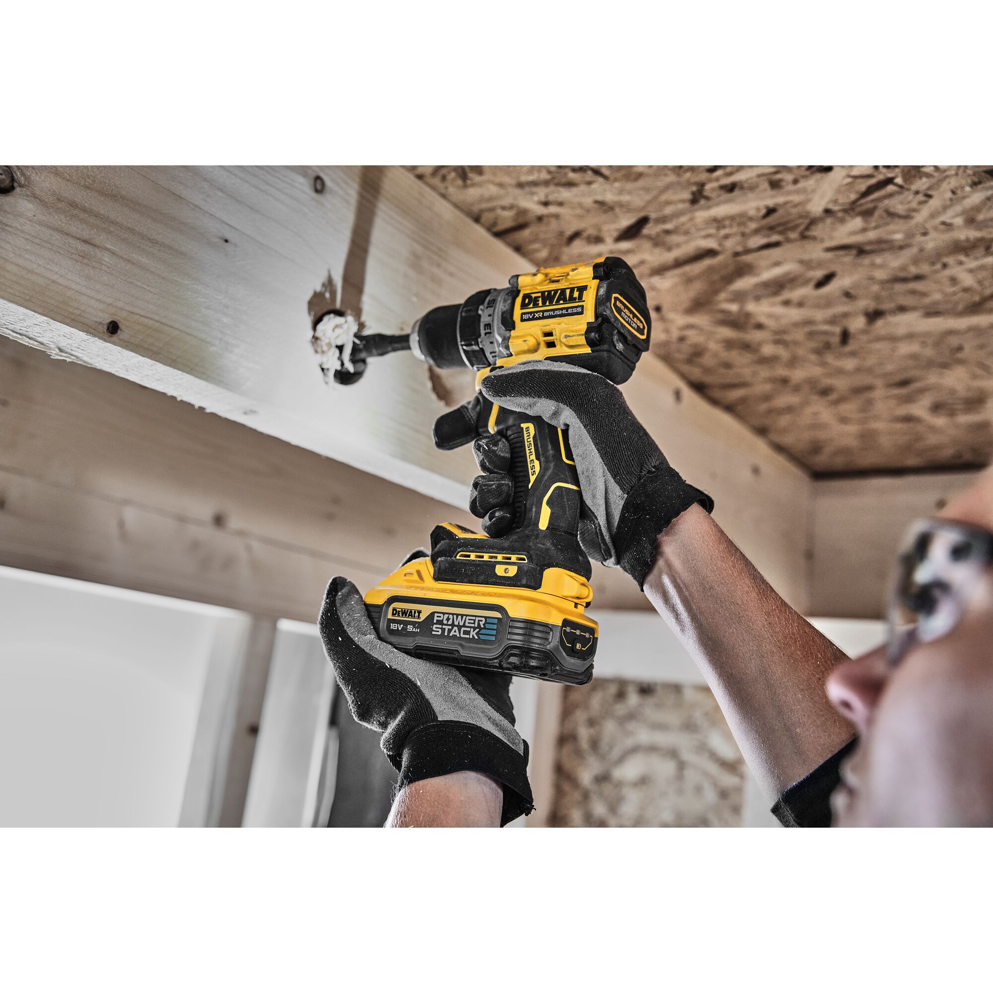 DEWALT Borstelloze Compacte Schroef-boormachine 18V XR (in TSTAK koffer, met 2x 5.0 Ah POWERSTACK accu en lader) 7 DEWALT Borstelloze Compacte Schroef-boormachine 18V XR (in TSTAK koffer, met 2x 5.0 Ah POWERSTACK accu en lader) - Afbeelding 7